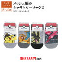ポケモンソックス メッシュ編み キッズソックス ポケットモンスターソックス 子供靴下 子供 靴下 ポケモン ポケットモンスター キャプテンピカチュウ リザードン ガラルファイヤー 黒いレックウザ カッコイイ
