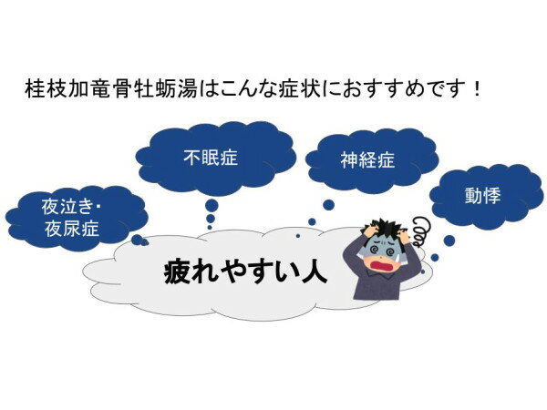 桂枝加竜骨牡蛎湯 ケイシカリュウコツボレイトウ　煎じ薬　30日分　神経質な人の動悸　不眠症　小児夜泣き　神経過敏 薬局製剤 けいしかりゅうこつぼれいとう