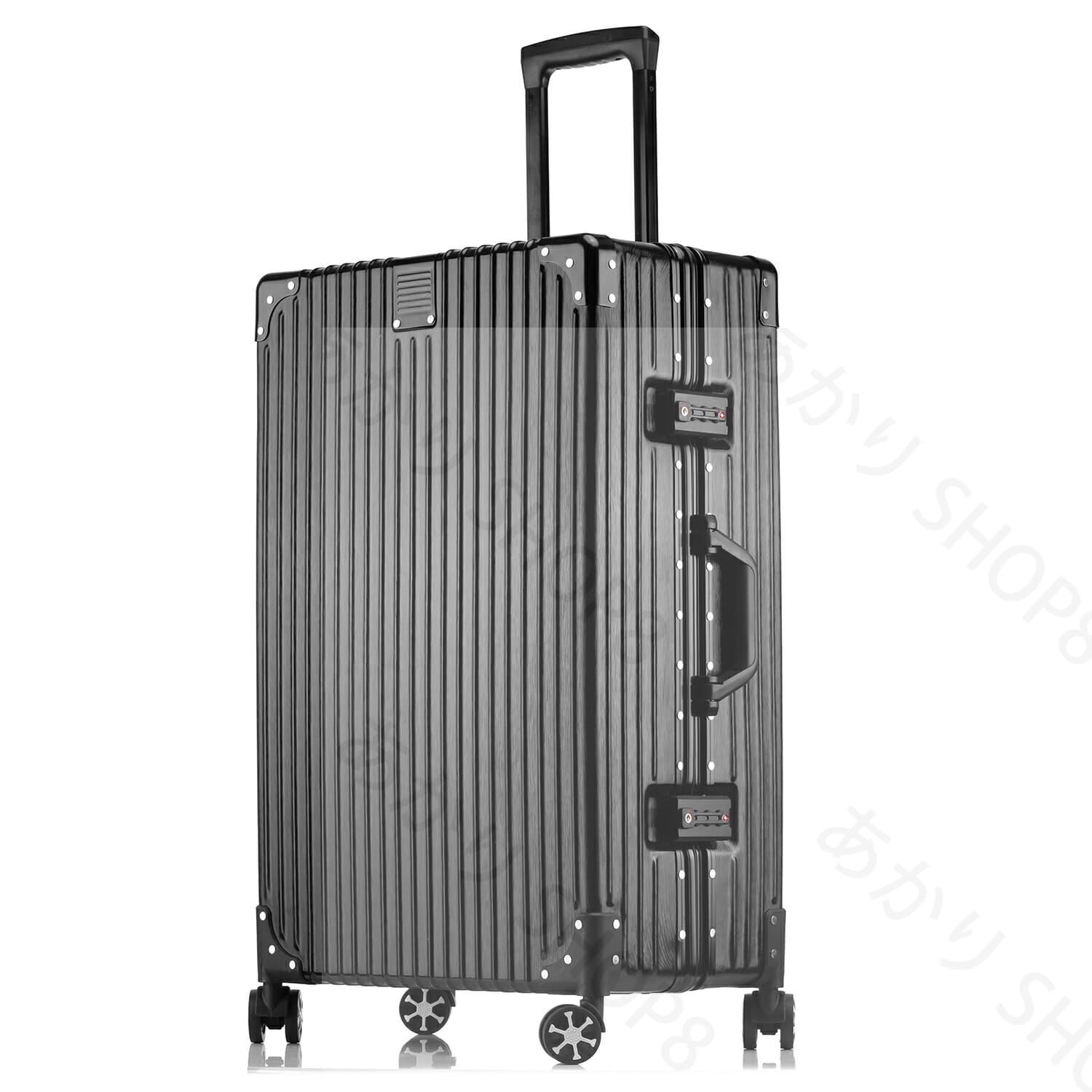 楽天あかりSHOP8スーツケース XLサイズ キャリーバッグ キャリーケース トランクケース トロリーケース アルミフレーム 軽量 ダブル 大型 大容量 空港 旅行カバン 女の子 男の子 世界基準 TSAロック ダイヤルロック 送料無料