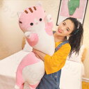 猫 抱きまくら ねこ縫い包み 可愛い もこもこ 添い寝 抱き枕 猫おもちゃ 柔らかい お誕生日 多機能 横向き寝 洗える 癒し系 子供 デスク/昼寝まくら プレ...