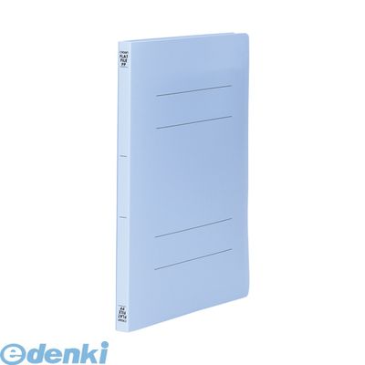 クラウン CR-FPA4S-BLX10 PPフラットファイル【本体色−青】【A4判タテ型【PP表紙】【背幅18mm 10冊入】..