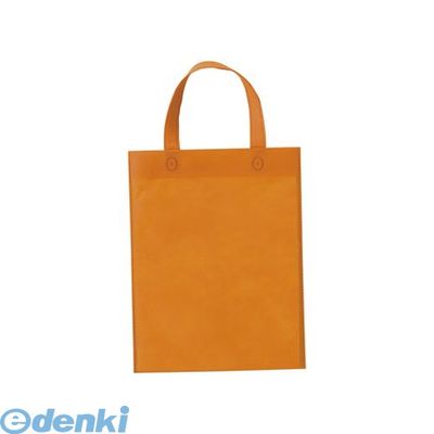 Tote Bag Type - 翌日出荷 サンナップ FCB-A4ORN 不織布バッグ【本体色−オレンジ】【A4サイズ マチなし】【10枚】FCBA4ORN