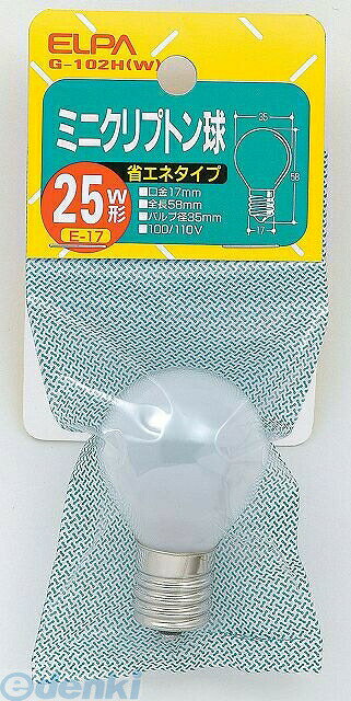 朝日電器メーカーお問い合わせ：042-473-0159【商品説明】【仕様】●定格：　・電圧　100/110V　・消費電力：24W　・寿命：約2,000時間●本体サイズ：　・全長：58mm　・バルブ径：35mm　・口金：E17●入数：1個●カラー：ホワイト●【特徴】●コンパクト・明るい・長寿命●消費電力24Wで25W相等の明るさが得られます(当社比)。●アルゴンガスよりも熱伝導率の低いクリプトンガスの封入で、長寿命を実現した電球です。外径のコンパクト化によってスポットライト、ダウンライトなど幅広く使用できます。●サイズ（高さ）ミリ：130●サイズ（幅）ミリ：60●サイズ（奥行）ミリ：35●重量（グラム）：14