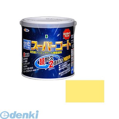 アサヒペン 4970925414267 アサヒペン 水性スーパーコート 0.7L クリーム色