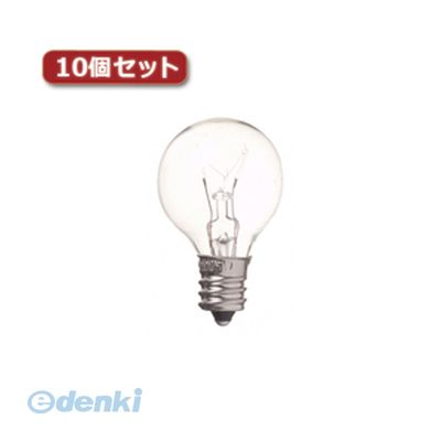 �ڸĿ���1�ġ� ľ�� ����Բġ�Ʊ���Բ� G301710CX10 YAZAWA �٥ӡ��ܡ���� G30 E17 10W ���ꥢ10�ĥ��å�