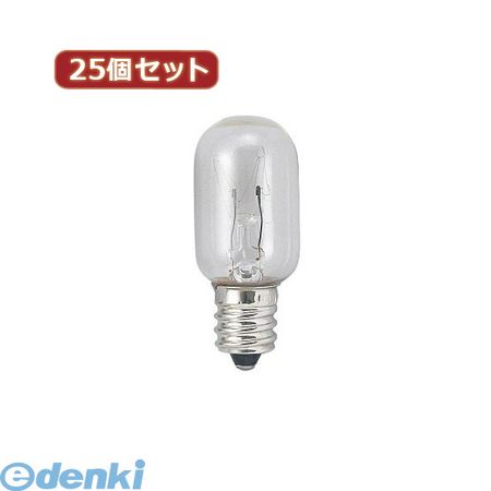 Other - (LINEクーポン有)【個数：1個】 T201203CX25 直送 代引不可・同梱不可 YAZAWA 【25個セット】 ナツメ球3Wクリア 照明器具 家電