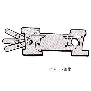 ボッシュメーカーお問い合わせ：0120-345-762ボッシュ 2607970001 ブレード調整ゲージ●標準付属品