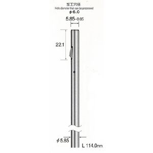 Rakuten - (LINEクーポン有)ミニター MINITOR KA4022 ストレートホールバー 超硬ブレード φ6 KA-4022