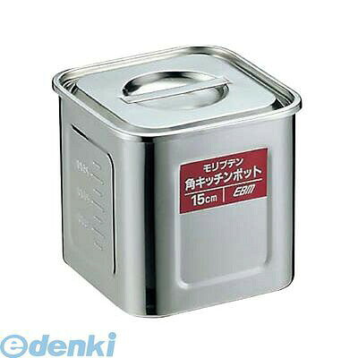 ●内寸1：135×135×135●重量：510g●容量：2.3L●材質1：モリブデン●酸に強いモリブデン耐酸鋼。ソース、正油、各種タレ、ぬか漬け等の保存に最適です。●便利な目盛付。●手無●1辺(mm)：160●2辺(mm)：160●3辺(mm)：160●重量(g)：590