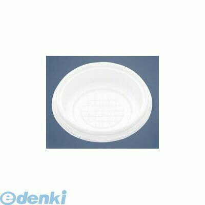 5536170 弁当容器 RK−140φ（50枚入）中皿 白 4932220786890