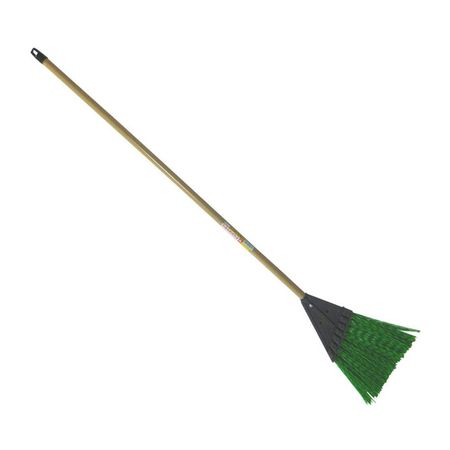 【商品説明】■コシの強い多目的に使えるパイプ柄ホーキ。■サイズ：幅260×全長1300mm ■材質：毛・ポリプロピレン/ハカマ・ポリエチレン/柄・スチールパイプ(塩ビ被覆)■園芸用品 浅香 金象 キンボシ4935682007145