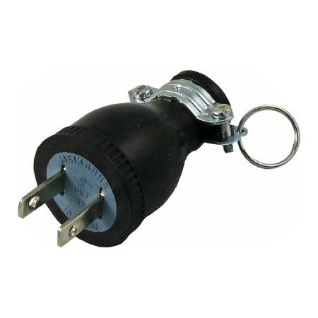 【商品説明】●容量15A●125v●コンセント：1ッ口●ゴムプラグ●照明　灯光器4969968254503