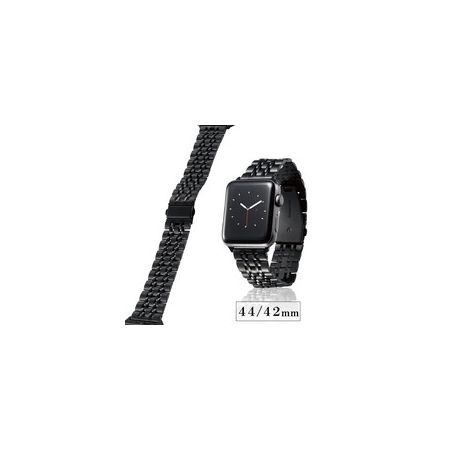 エレコム ELECOM AW-44BDSS7BK アップルウォッチ AppleWatch バンド SE 6 5 4 ( 44mm ) 3 2 1 ( 42mm ) ベルト ステンレス無垢 ブラック AW44BDSS7BK エレコム ELECOM AW-44BDSS7BK アップルウォッチ AppleWatch バンド SE 6 5 4 ( 44mm ) 3 2 1 ( 42mm ) ベルト ステンレス無垢 ブラック AW44BDSS7BK