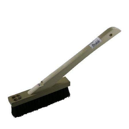 東京西勘 4573305915462 柄付きブラシ 【機械植】 3行 黒 180mm