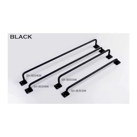 清水 4905637972651 アイアンバー ブラック SH−IB3040K
