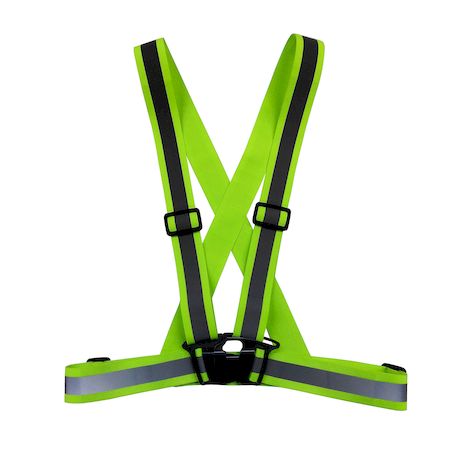 喜多メーカーお問い合わせ：0800-200-1697【商品説明】●ベルト幅は4cm（反射材2cm）で、光を強力反射で視認性抜群！●メッシュがない超軽量タイプで、暑さや蒸れを軽減します（熱中症対策）●体の曲げ伸ばしに追従する細身のストレッチベルト採用で、動きやすい！●丈の長さや、腰回りを調節可能なアジャスター付で、フィット感抜群！●名前●会社名●血液型を記入できるタグ付●折りたたみすることでコンパクトに収納可能●夜間●暗い場所での作業に最適