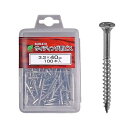 ウイング 4938780071681 7168 サイディング用ビス プラケース入 3.3×40mm 100入