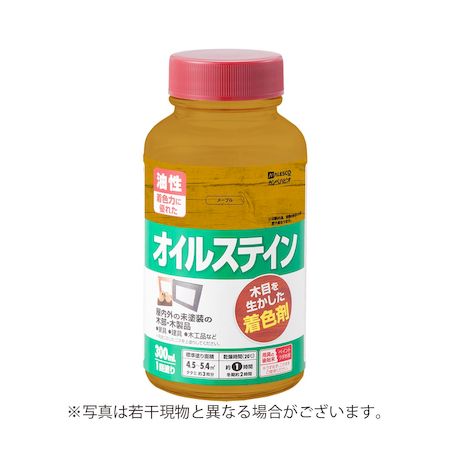 直送 代引不可・他メーカー同梱不可 カンペハピオ 00347643692300 オイルステインA メープル 300ML Kanpe Hapio【キャンセル不可】