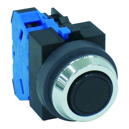 翌日出荷 IDEC ABS110NB 平形押しボタンスイッチ　黒