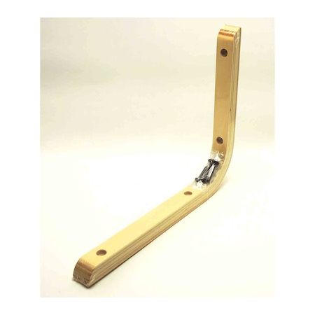 (LINEクーポン有)和気産業 4903757241763 TK-142 ウッディー棚受 200mmX250mmX18mm ウッディー棚受バラ WAKI 装飾金物 棚受け