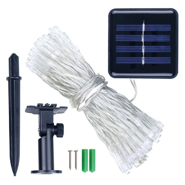 4964934836424 LEDソーラーイルミネーション100球 ピンク【キャンセル不可】