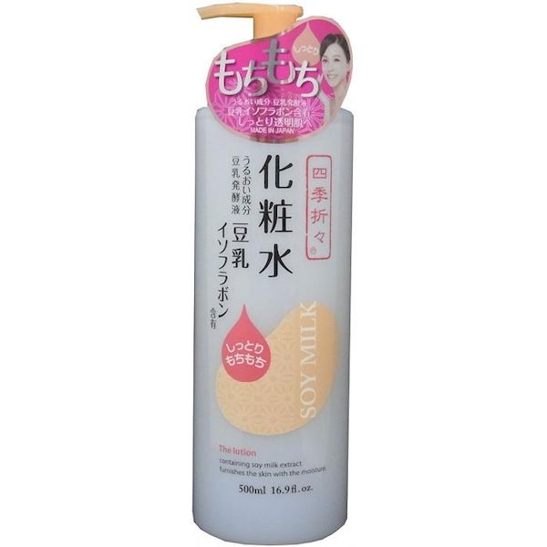 4513574028081 【20個入】 四季折々 豆乳イソフラボン化粧水 500ml