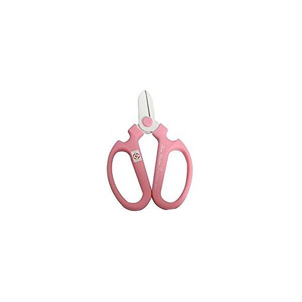 【即納在庫品】「直送」4900686101427 【6個入】 生花用ハサミ ハンドクリエーションF−170 ピンク【キャンセル不可】