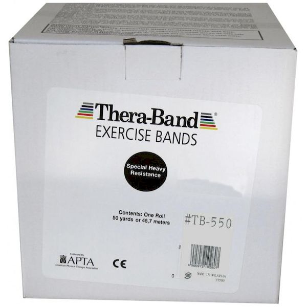 4985972102807 セラバンド 50ヤード ＃TB－550 ブラック【キャンセル不可】