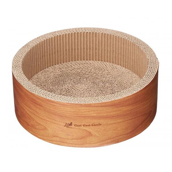 4540013511712 【12個入】 ガリガリサークルスクラッチャー インテリア ミニ ティーブラウン【キャンセ..