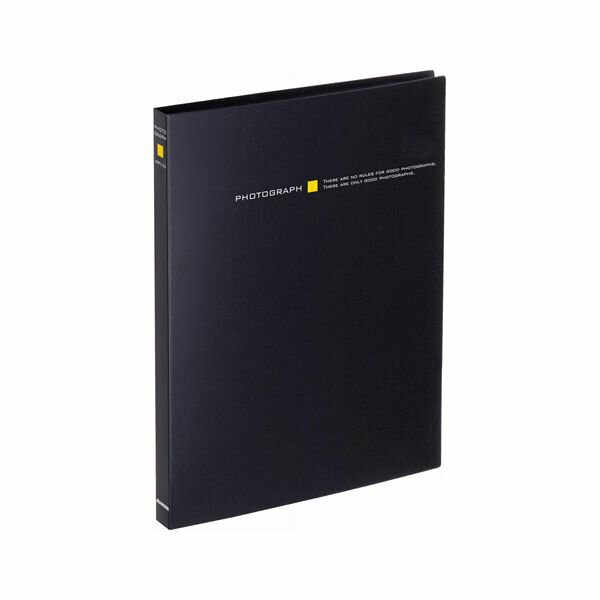 4977187535532 【15個入】 ビュートプラス Lサイズ 56枚収納ブラック【キャンセル不可】