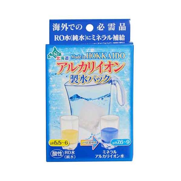 4544059033009 【5個入】 アルカリイオン製水パック 34138【キャンセル不可】