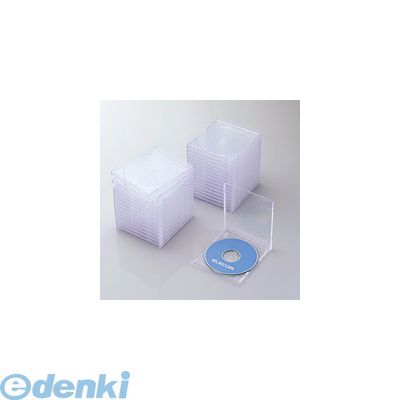 ELECOM エレコム CCD-JSCN30CR Blu-ray/DVD/CDケース 標準/PS/1枚収納 CCD-JSCN30CR CCDJSCN30CR クリア