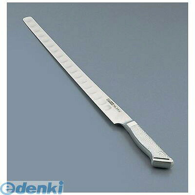●仕様：336TAML　36cm●メーカー品番 サイズ(cm) 全長(mm) 質量(g) 背厚(mm)：336TAML 36 490 265 2.0●gLESTAIN グレステン(←ロゴ) 440Aをベースとしたグレステン鋼には、サブゼロ処理 (超低温処理)をはじめ、さらに何段階にもわたる特殊熱 処理を行っています。 耐蝕性、耐磨耗性、耐熱・耐寒性、靭性(強度)、硬度の 安定性(HRC58~59度)、切れ味の持続性など、 品質を徹底追求して高度な機能を実現。グレステンTMタイプの特長●へこみの部分に空気が入ることにより、刃離れの良さと、軽い切れ味を実現しました。●18-8ステンレスを使用した衛生的で耐久性の高いステンレスハンドル。●手入れが簡単でサビない、臭いもつかないので衛生的です。※包丁の表示サイズは、すべて刃渡り寸法となっております。