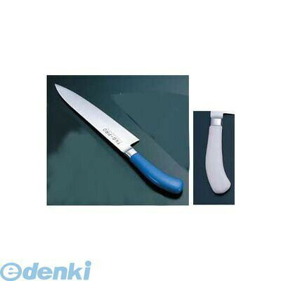 ●仕様：　18cm　ホワイト●サイズ(cm) 全長(mm) 質量(g) 背厚(mm) カラー：18 315 150 2.0 ホワイト●ハンドルのカラーは6色あり、肉類、魚貝類、野菜、果実、パン類、加工済食品など食品別に利用できるので衛生管理に最適です。※庖丁の表示サイズは、すべて刃渡り寸法となっております。※御註文の際は、色を御指定ください。材質:刀身モリブデンバナジウム鋼 ハンドル18-8ステンレス抗菌焼付塗装●HACCP対応工場に最適HACCPとは、集団食中毒のような食品による事故を防ぐために考えられた衛生管理法です。それぞれの現場で作成したHACCPプランという科学的なマニュアルに沿って日常の衛生管理を行い、食中毒などを予防します。
