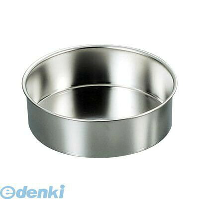 WDK01024 SA18−8総絞りチーズケーキ用デコ共底 浅型 24 4520785080234 三宝産業 Sampo 共底浅型