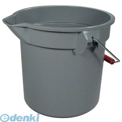 KBK08614 ラバーメイド ブルート・バケット No．2614 86876012903 エレクター グレー Rubbermaid ブルートバケット