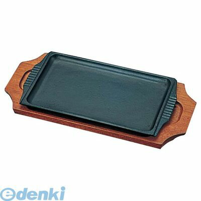 4968287000266 トキワ　鉄　ステーキ皿　308　角　小　24 4968287000266