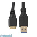 オーム電機 05-2053 マイクロUSB 3.0 2m 黒 PC-N2053 052053(2)