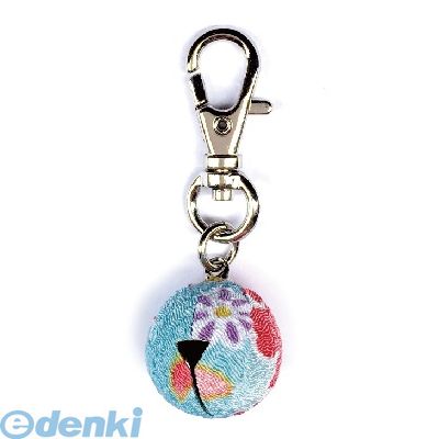 【個数：1個】蝶屋物産 Z-156 直送 代引不可・他メーカー同梱不可 ちりめん鈴チャーム【青】 Z156