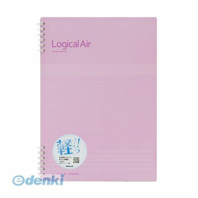 ナカバヤシ 64401 エアーWリングノートB5/Aケイ40マイピンク NW−B509A−P