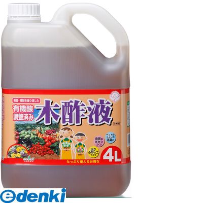 トヨチュー 中島商事 #296496 有機酸調整木酢液 4L