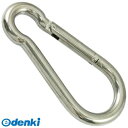 4969968559844 ひめじや ステンレス スプリングフック S #12 【呼び 12mm】 SS−12