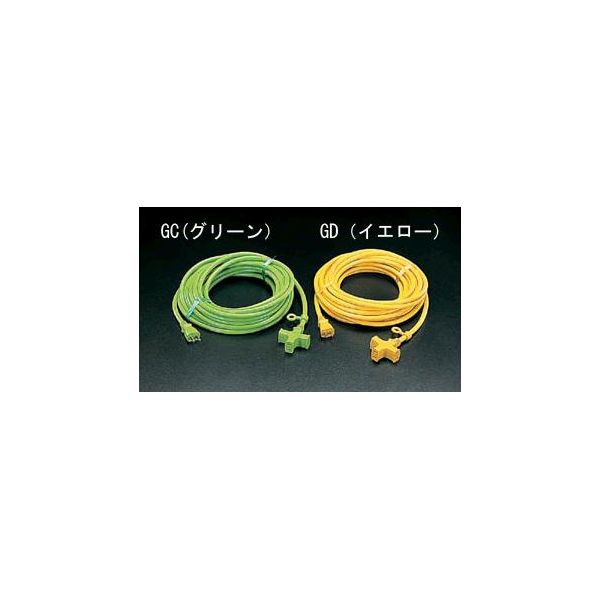 乐天商城 - (LINEクーポン有)【個人宅配送不可】【即納在庫品】「直送」エスコ EA815GD-5 AC125V／15Ax5．0m 延長コード EA815GD5【キャンセル不可】