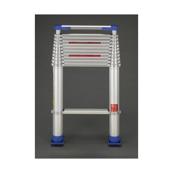 Ladders - (LINEクーポン有)【即納在庫品】「直送」【個人宅配送不可】 エスコ EA902B-44 直送 代引不可・他メーカー同梱不可 4.14m伸縮はしご EA902B44【キャンセル不可】
