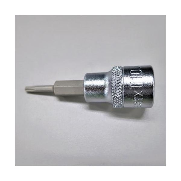 エスコメーカーお問い合わせ：06-6532-6226●差込角…3/8”●サイズ…T10●全長…55mm