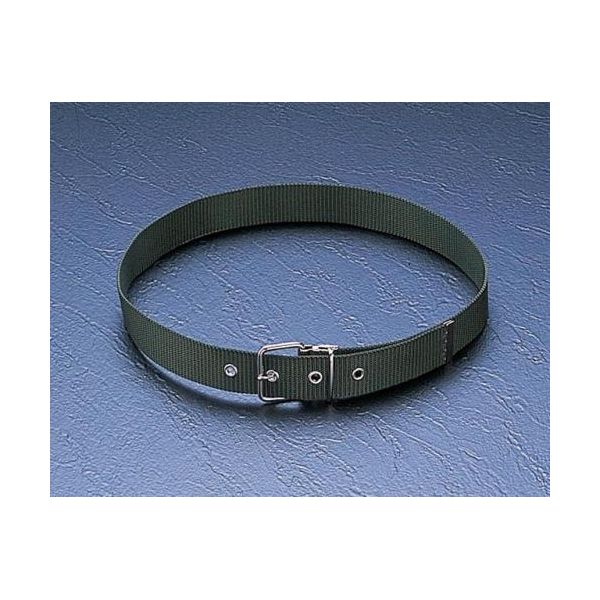 エスコメーカーお問い合わせ：06-6532-6226●材質…ナイロン●ベルト幅…38mm●ベルト長…1080mm●適用胴囲…約950mm●カラー…緑●バックル形状…シングル