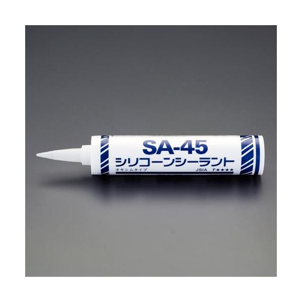 エスコ EA930AG-1 330mlシリコンシーラント ホワイト EA930AG1【キャンセル不可】