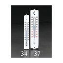 エスコ EA728G-34 180x26mm 温度計 EA728G34【キャンセル不可】