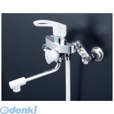 直送 代引不可・他メーカー同梱不可 KVK KF5000HA 楽締ソケット付シングルシャワー シングルレバー式シ..