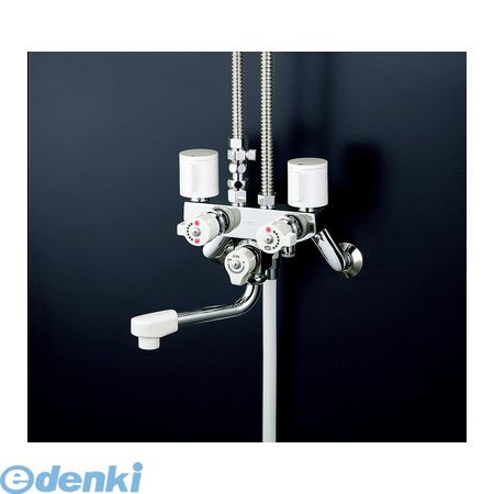 直送 代引不可・他メーカー同梱不可 KVK KF51C3 ソーラー2ハンドルシャワー 併用形 シャワー水栓 ケー..